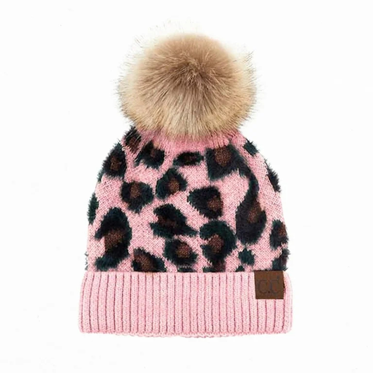 CC Super Soft Leopard Women's Beanie | Walmart (US)