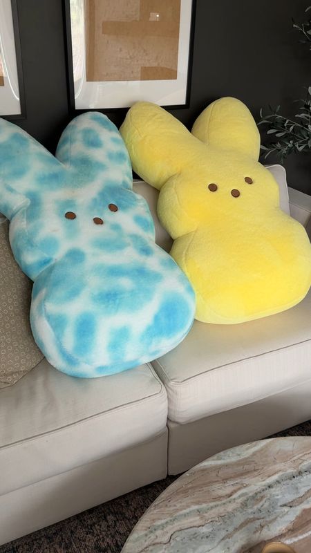 OVERSIZED PEEPS PLUSHIES!!! So soft and cuddly lol the boys are loving this. My mom found these at Walmart and they would be perfect for Easter!! Still in stock!! Comes in other others too! And only $35!

#LTKfindsunder50 #LTKVideo #LTKSeasonal