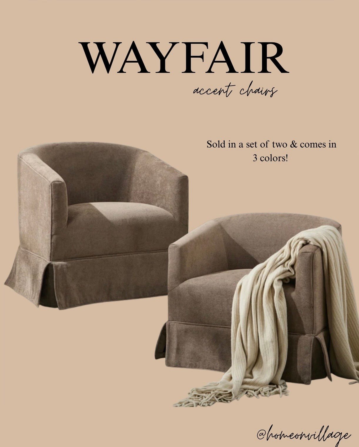 This color is finally back in-stock! I’m
Always eyeing these accent chairs! They are sold as a set of two and come in three different colors 😍

#LTKHome #LTKU #LTKSaleAlert