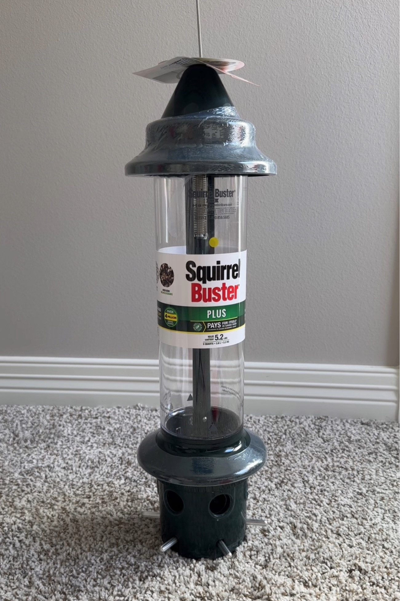 Squirrel proof bird feeder! Save your seeds for the birds and not the squirrels!

#LTKVideo #LTKSeasonal #LTKhome