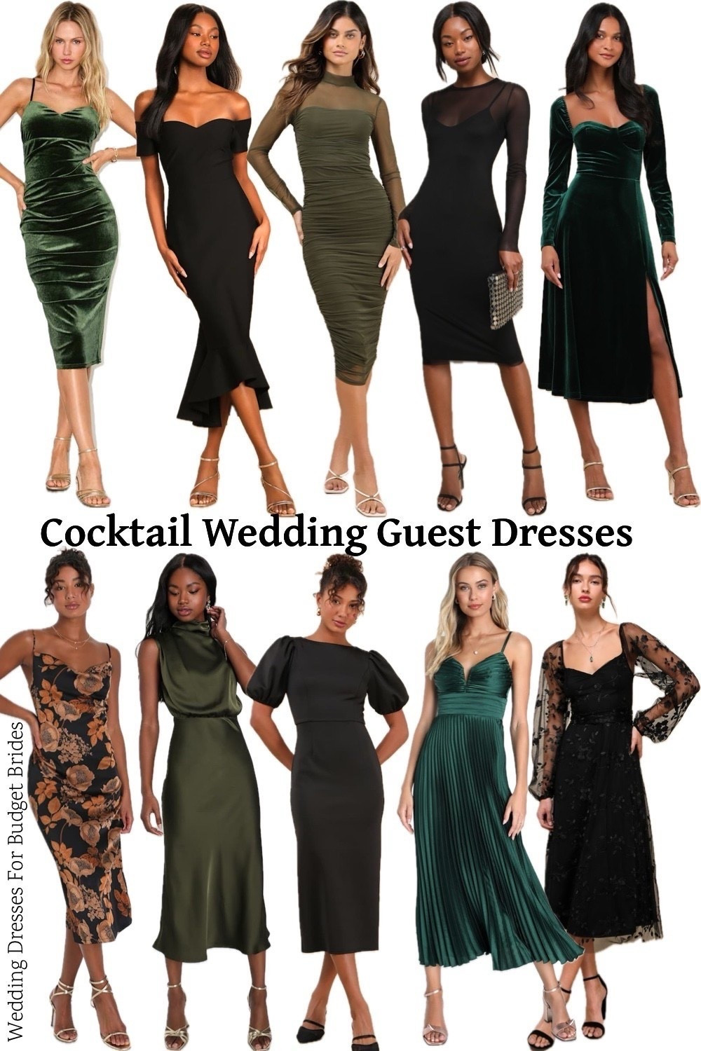 Affordable and chic cocktail wedding guest dresses for a winter wedding. At Lulus. 

#LTKFindsUnder100 #LTKWedding #LTKFindsUnder50