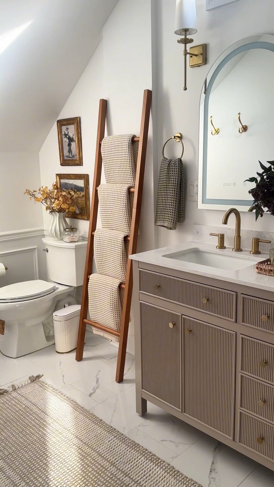 My all-time favorite towels 🙌 These waffle knit ones look so high-end, but they’re actually such a good designer look for less… and only $12! They’ve held up so well and instantly give the bathroom that spa vibe.



#BathroomRefresh #DesignerLookForLess #LTKHome #TargetFinds #HomeFavorites


#LTKHome #LTKFindsUnder50