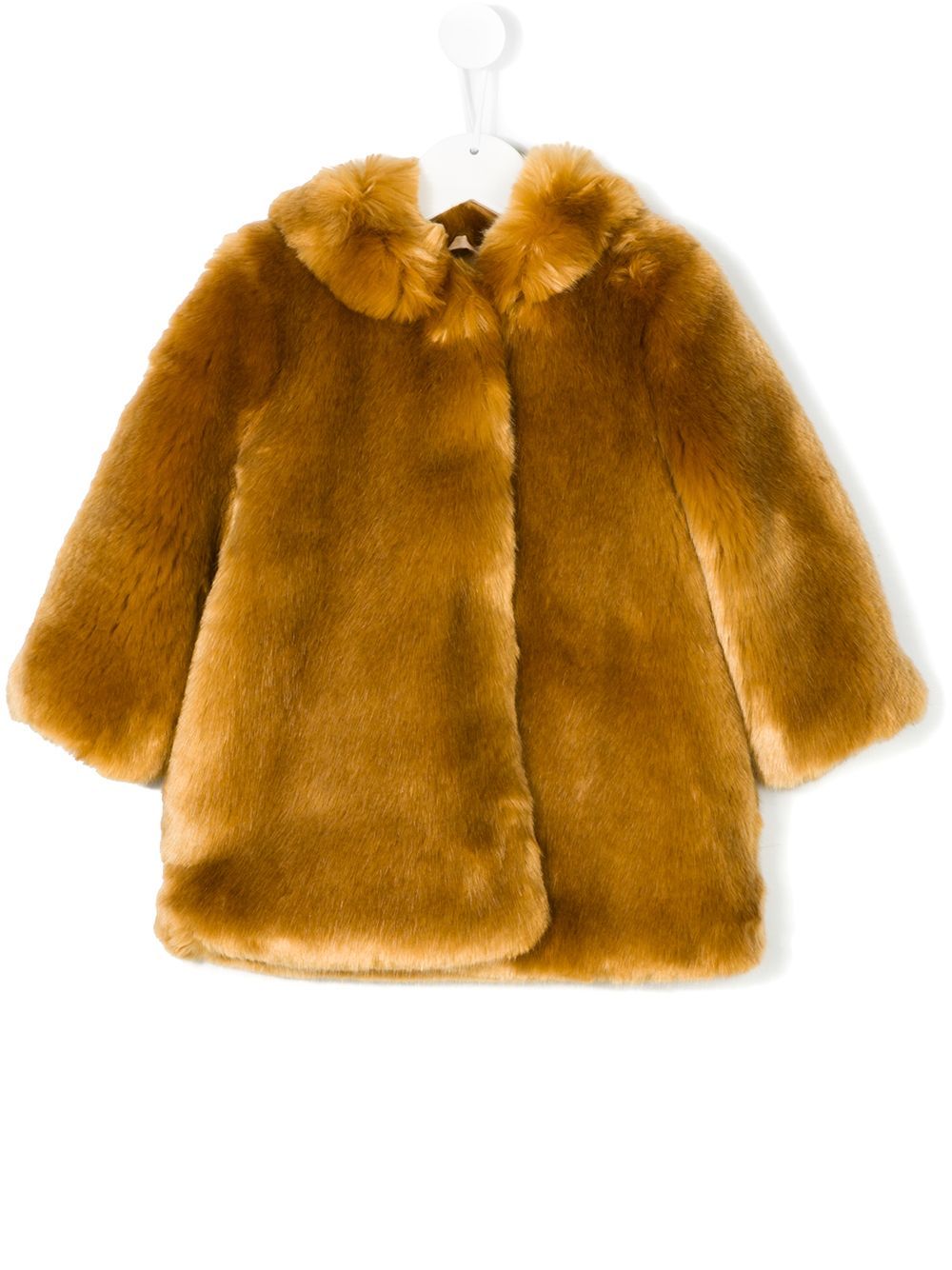 Hucklebones London faux fur coat - Brown | FarFetch US