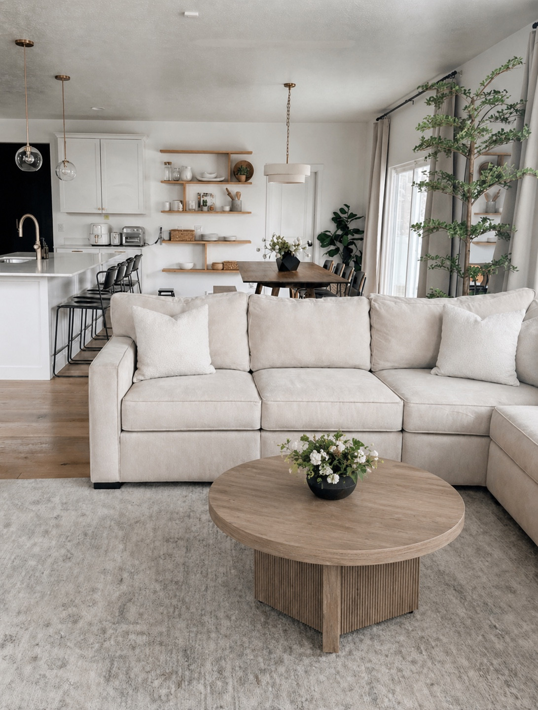 Simple swap of a coffee table can make a big impact on your room #wayfiar #wayday #waydaydeals @Wayfair 