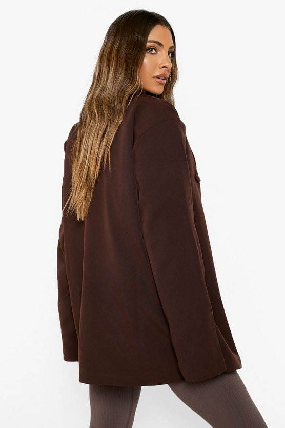 Zweireihiger Oversize Blazer | Boohoo.com (DE)