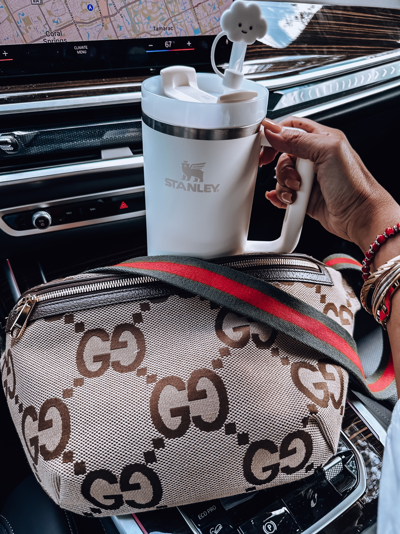 Gucci bumbag, Gucci Beltbag, Gucci GG belt bag, fall bag, Stanley cup, Stanley tumbler

#LTKSeasonal #LTKstyletip