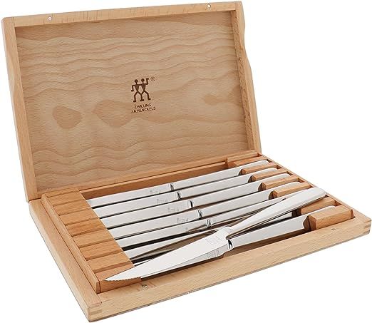 ZWILLING Razor-Sharp Steak Knives set of 8, German Engineered Informed by 290+ Years of Mastery | Amazon (US)