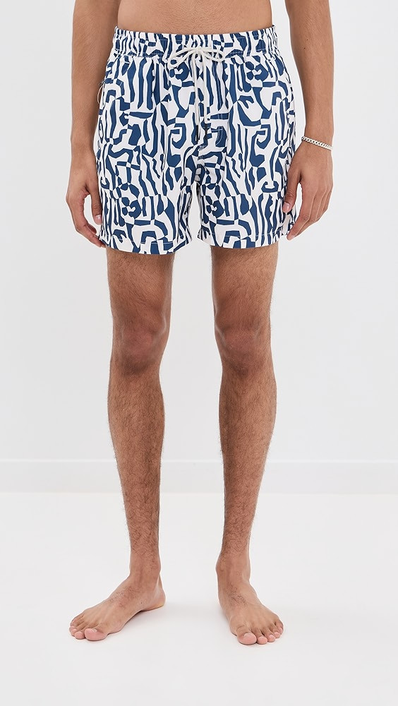 Marbling Swim Shorts 5" | Shopbop