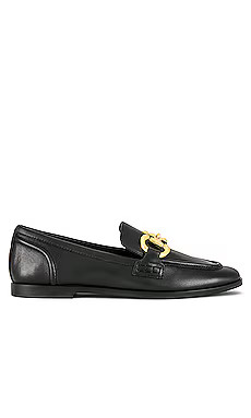 Jeffrey Campbell Velviteen Loafer in Black & Gold from Revolve.com | Revolve Clothing (Global)