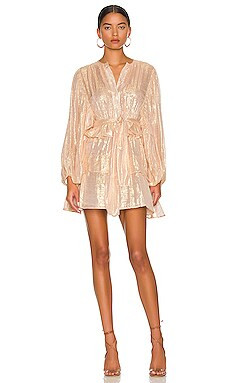 Sundress Sima Dress in Gold from Revolve.com | Revolve Clothing (Global)