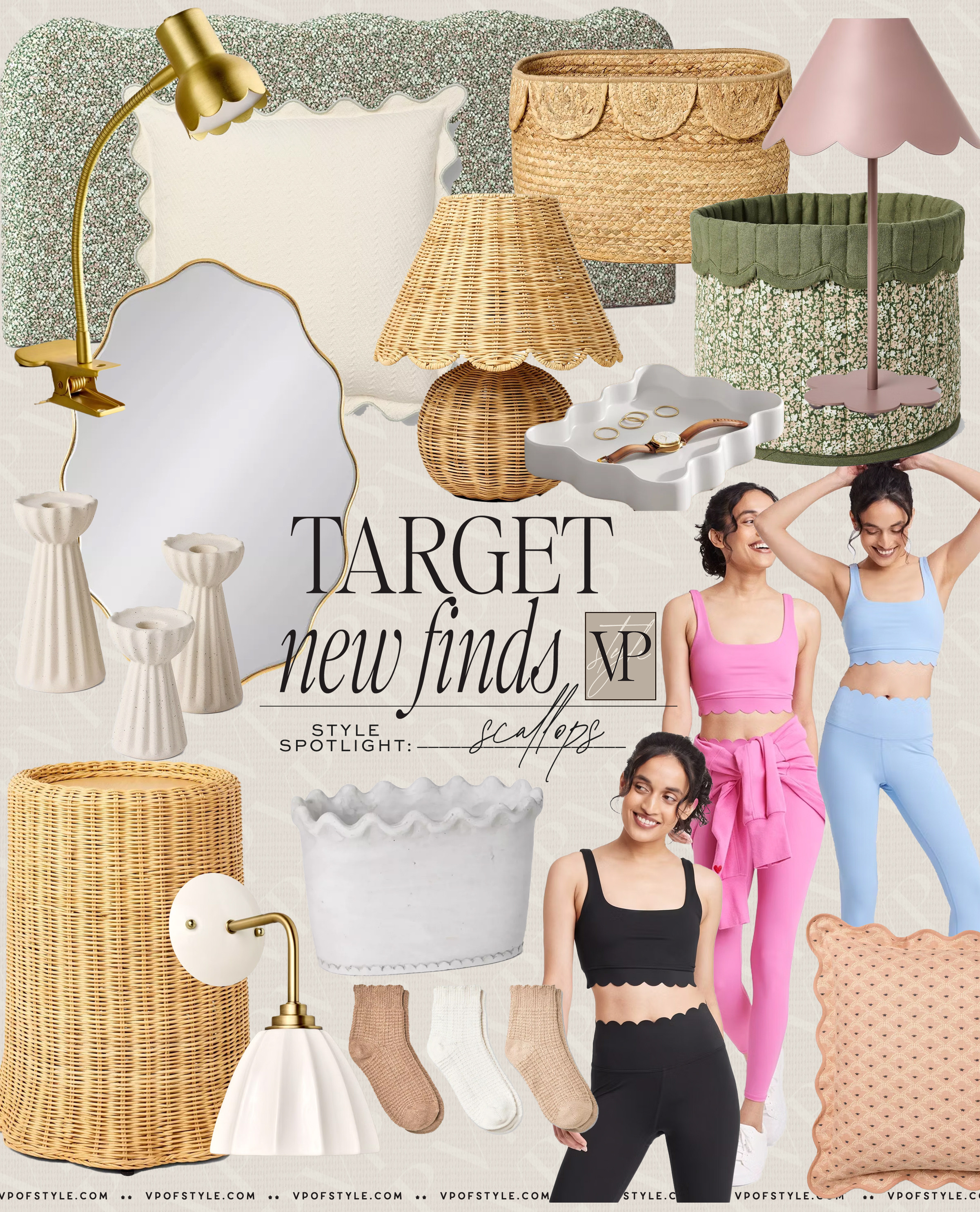 New target scalloped finds! All things scalloped. Scalloped workout at, scalloped home decor finds, scalloped fashion finds, scalloped lamp, scalloped mirror, scalloped frames, scalloped pillow 

#LTKHome #LTKFindsUnder50 #LTKStyleTip