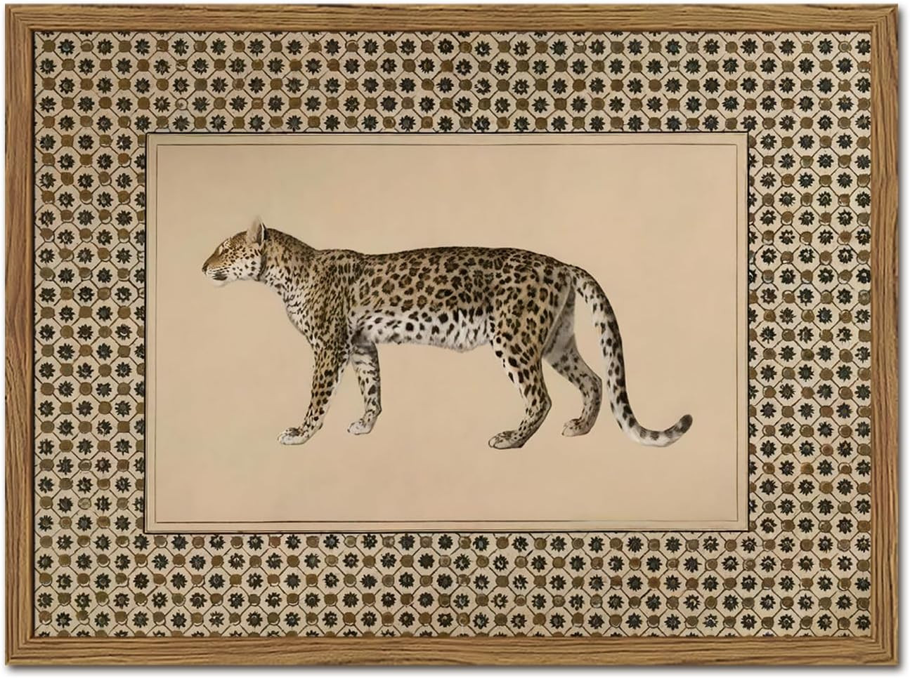 Vintage Leopard Wall Art Cheetah Safari Wall Decor Paintings, Wildlife Animal Poster Canvas Print... | Amazon (US)