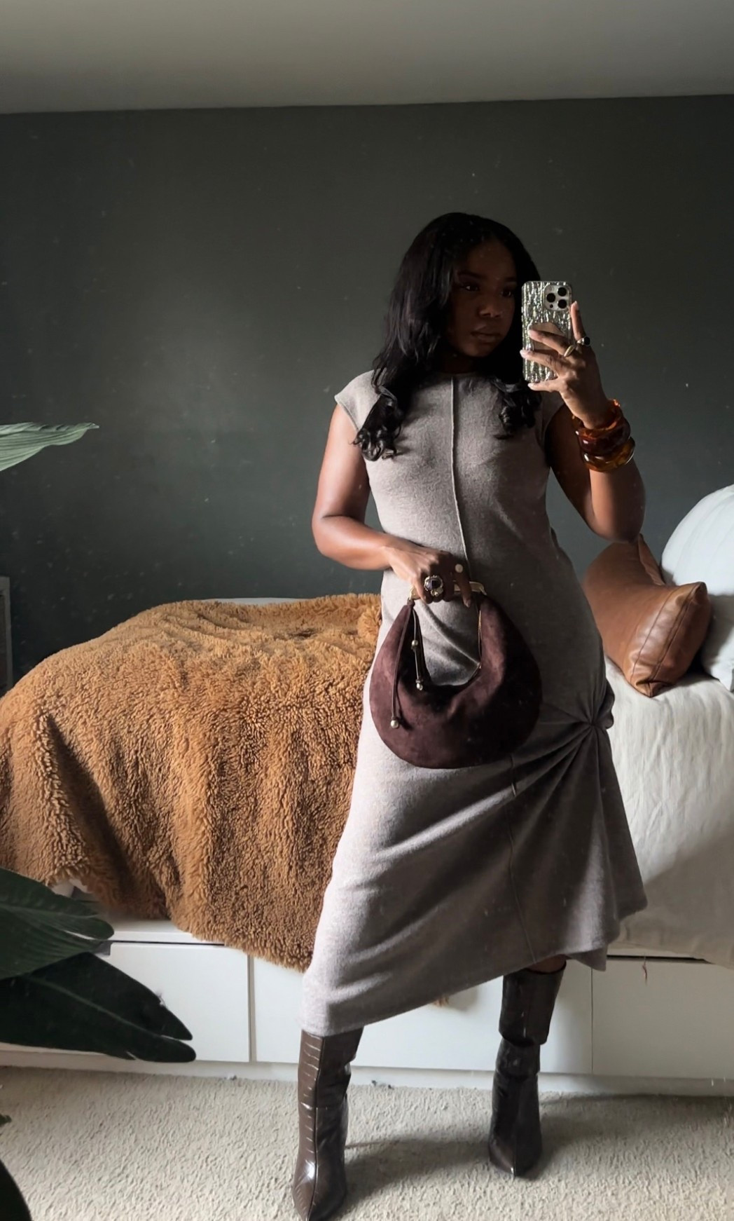 OOTD | brown tones for date night 

#LTKgrwm #LTKMidsize #LTKootd