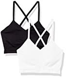 Amazon Essentials Women's Light-Support Strappy Seamless Sports Bra, Pack of 2 | Amazon (US)