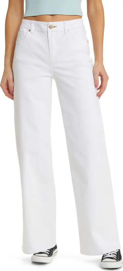 High Waist Slim Wide Leg Jeans | Nordstrom