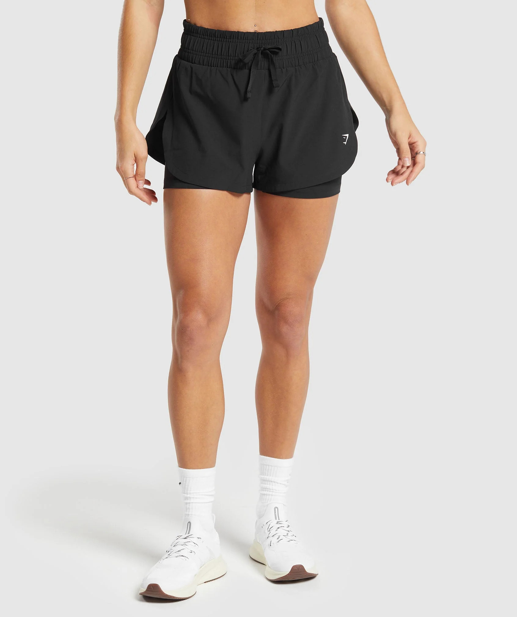 Gymshark Running 2 In 1 Shorts - Black | Gymshark UK