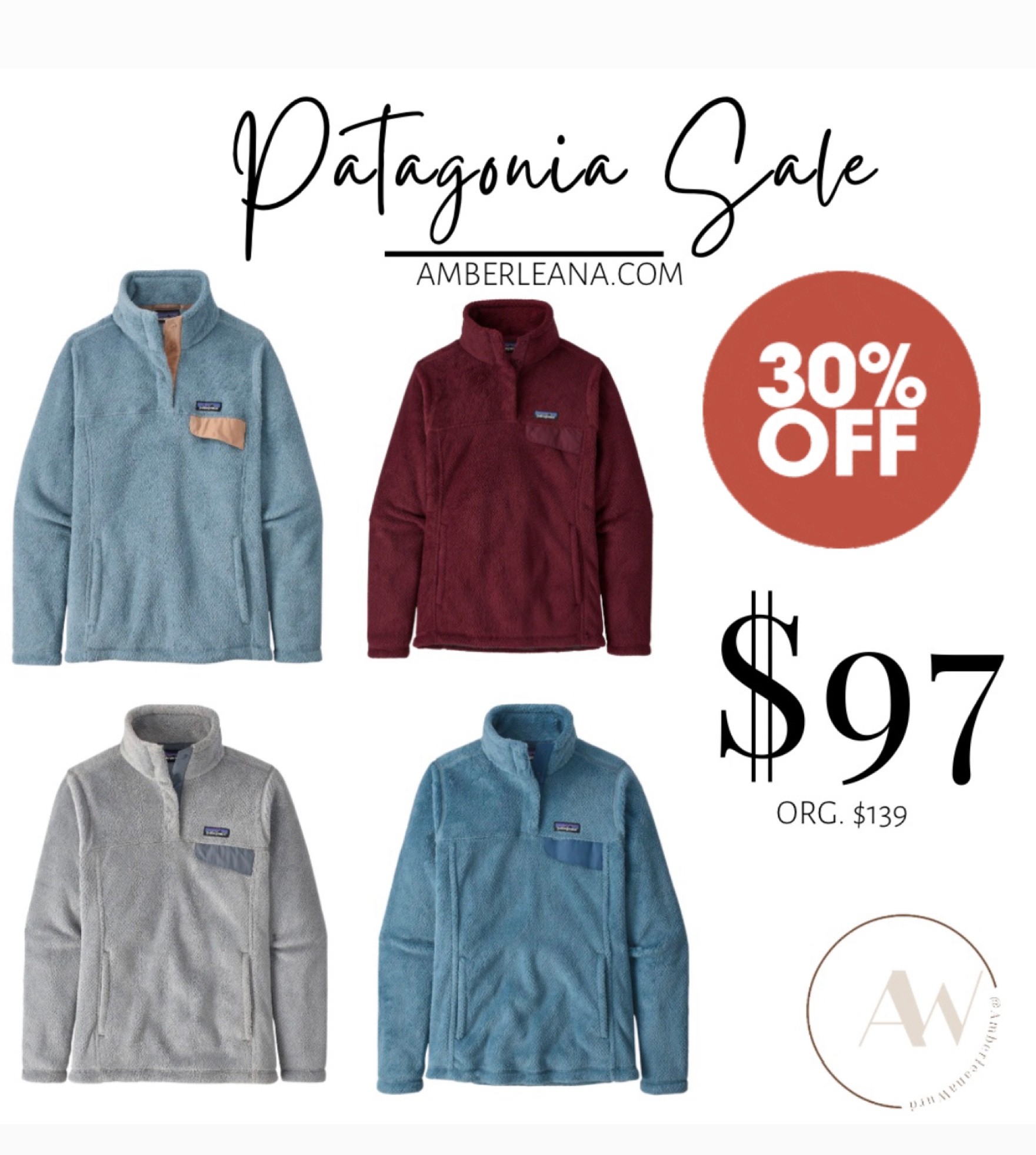 Patagonia fleece sale!!!! My favorite pullovers! Under $100! Christmas gift idea! 

#LTKsalealert #LTKSeasonal #LTKHoliday