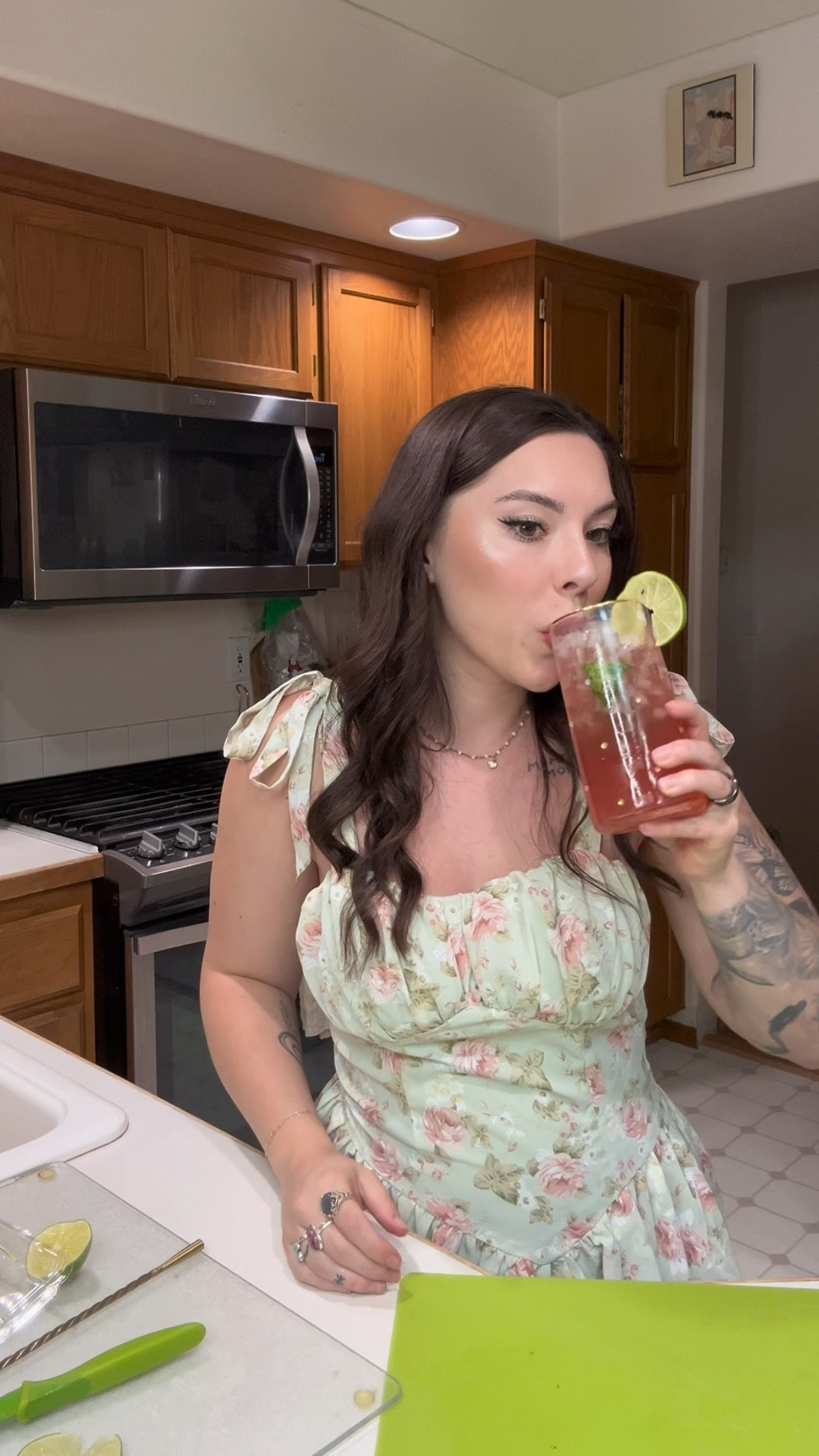 Watermelon Basil Mocktail Monday dress 👗 🍉 

#LTKVideo #LTKWedding #LTKFindsUnder50