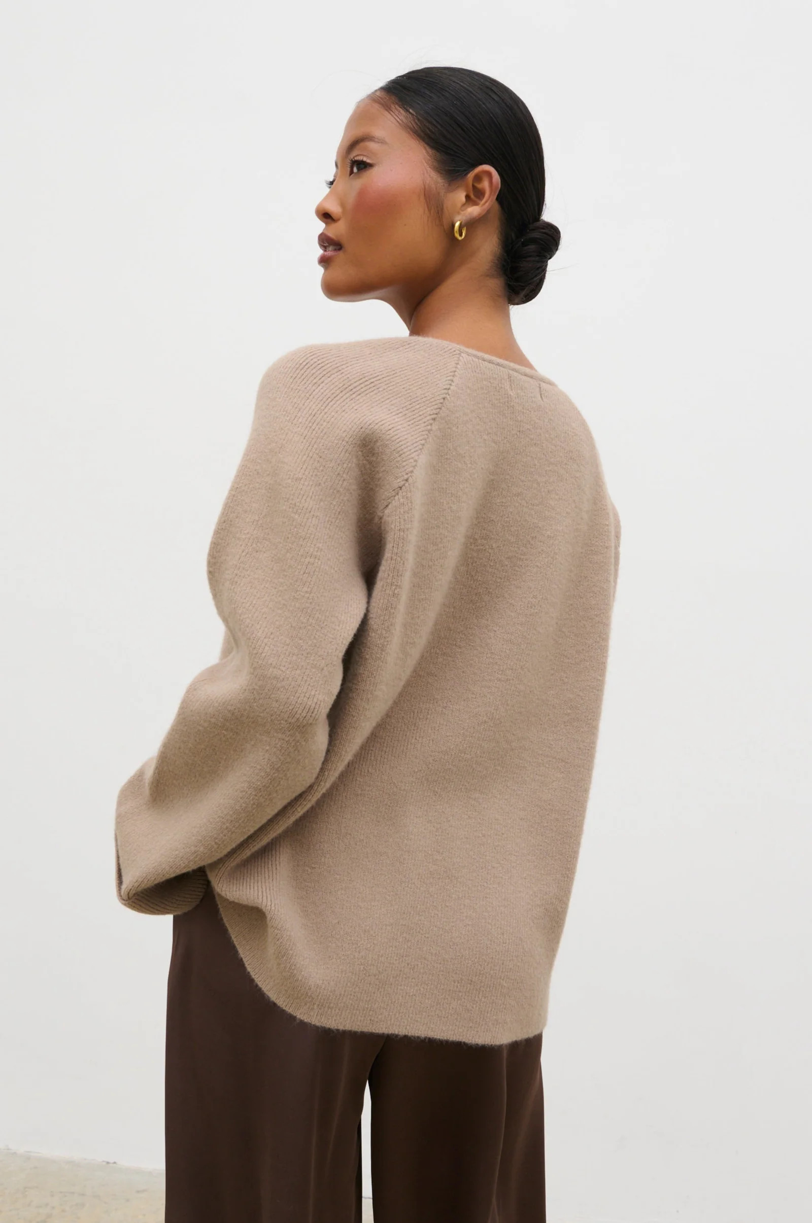 Aisha Double Breasted Knit Cardigan | Pretty Lavish (UK)