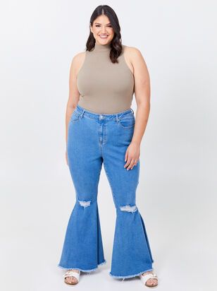 Incrediflex Star Extreme Flare Jeans | Arula