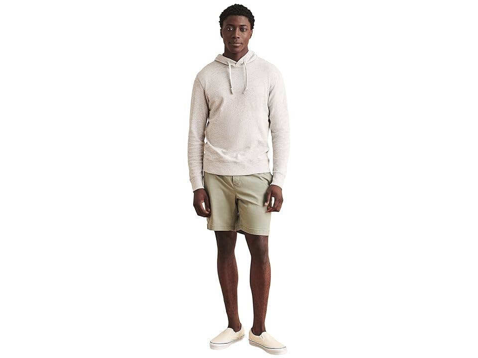 Faherty Slub Cotton Hoodie Men's Clothing Light Grey Heather : 2XL | Zappos