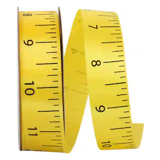 JAM Paper 7/8" x 25yd. Dyna Yellow Ruler Ribbon | Michaels Stores