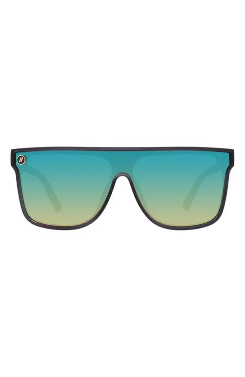 Blenders Eyewear Sci-Fi DX 148mm Polarized Flat Top Sunglasses in Night City at Nordstrom | Nordstrom