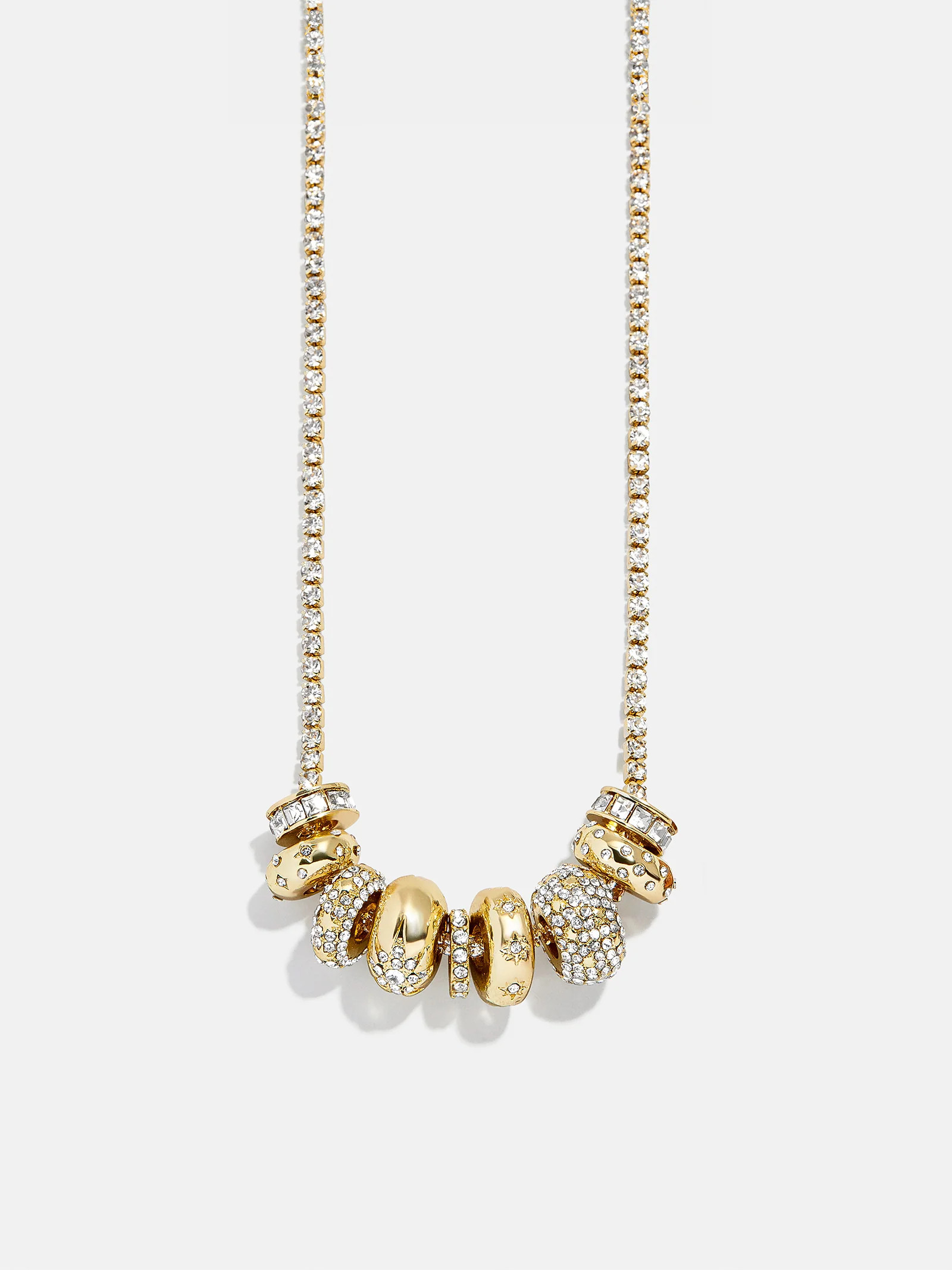 Danica Celestial Charm Necklace - Gold/Pavé | BaubleBar