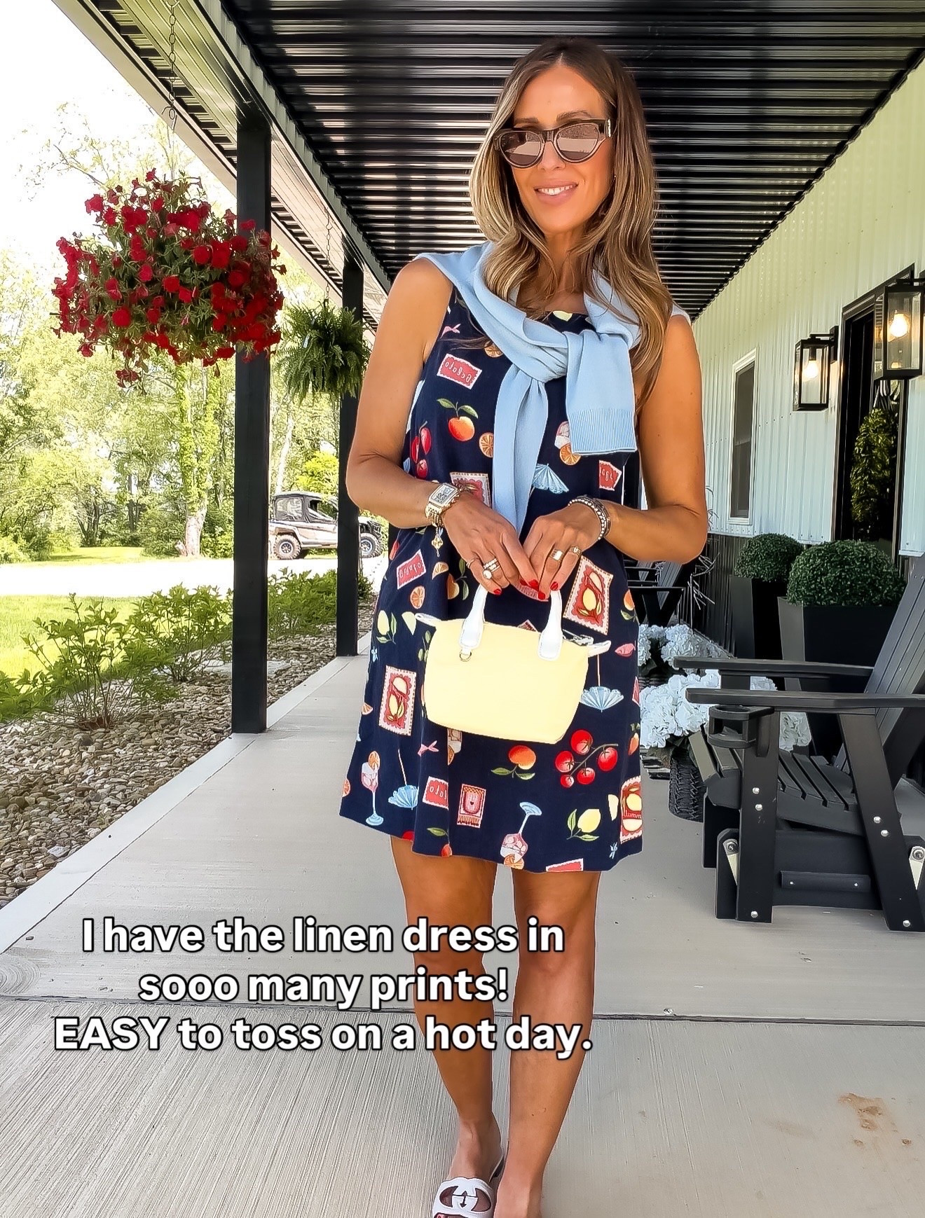 50% off Old Navy! Linen dresses in fun prints are my go-to for hot summer days! Easy to toss on, breathable, and effortlessly stylish, this dress keeps you cool while looking chic. Pair with slides and a neutral bag for a simple yet polished outfit perfect for brunch, errands, or weekend adventures.

linen print dress, summer outfit ideas, easy summer dress, casual chic style, slides outfit, breathable summer look, weekend outfit inspiration, hot day summer outfit, themominstyle

#LTKSaleAlert #LTKOver40 #LTKootd