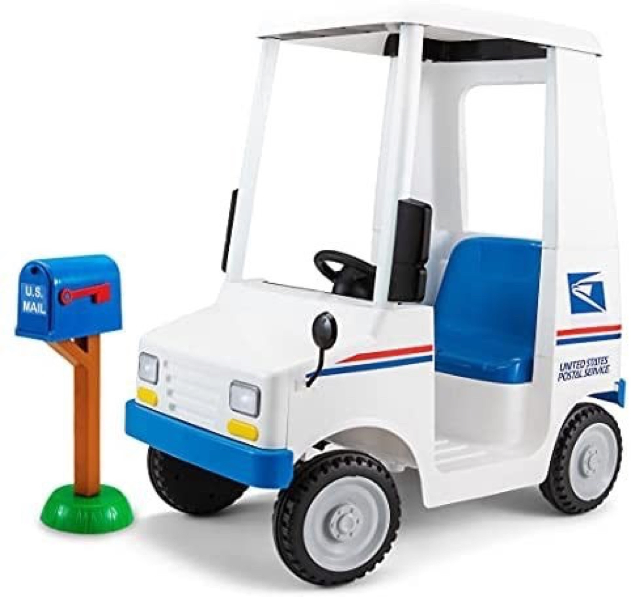 Kid Trax Kids USPS Mail Carrier 6 Volt Electric Ride On Toy, Ages 3-5 Years Old
 Ride along, pretend usps, postal car, children play, pretend play, postal office 


#LTKbaby #LTKkids