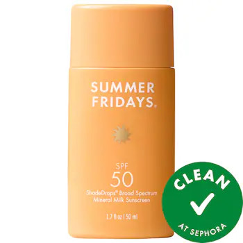 ShadeDrops Broad Spectrum SPF 50 Daily Mineral Milk Sunscreen | Sephora (US)
