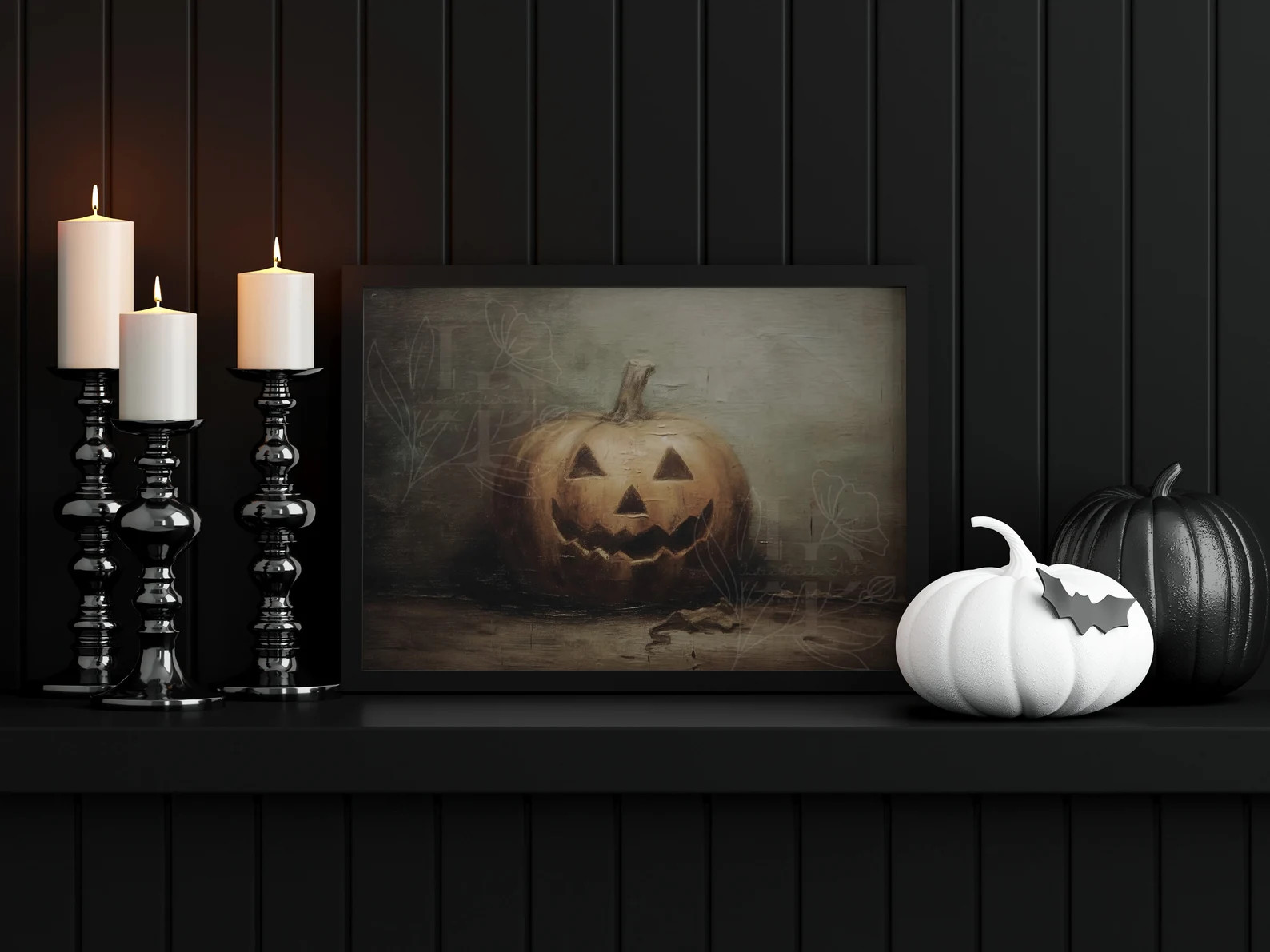 Gallery Wall Prints SET Halloween Printable Art Gallery Wall Gothic Halloween Collage Wall Art Vi... | Etsy (US)