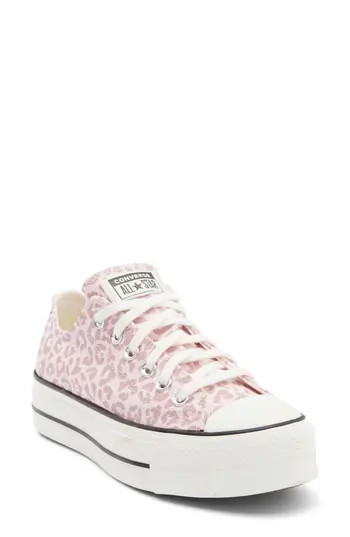 Converse Chuck Taylor® All Star® Lift Oxford Sneaker in Sugar Berry/Vintage White at Nordstrom Rack, Size 11 | Nordstrom Rack