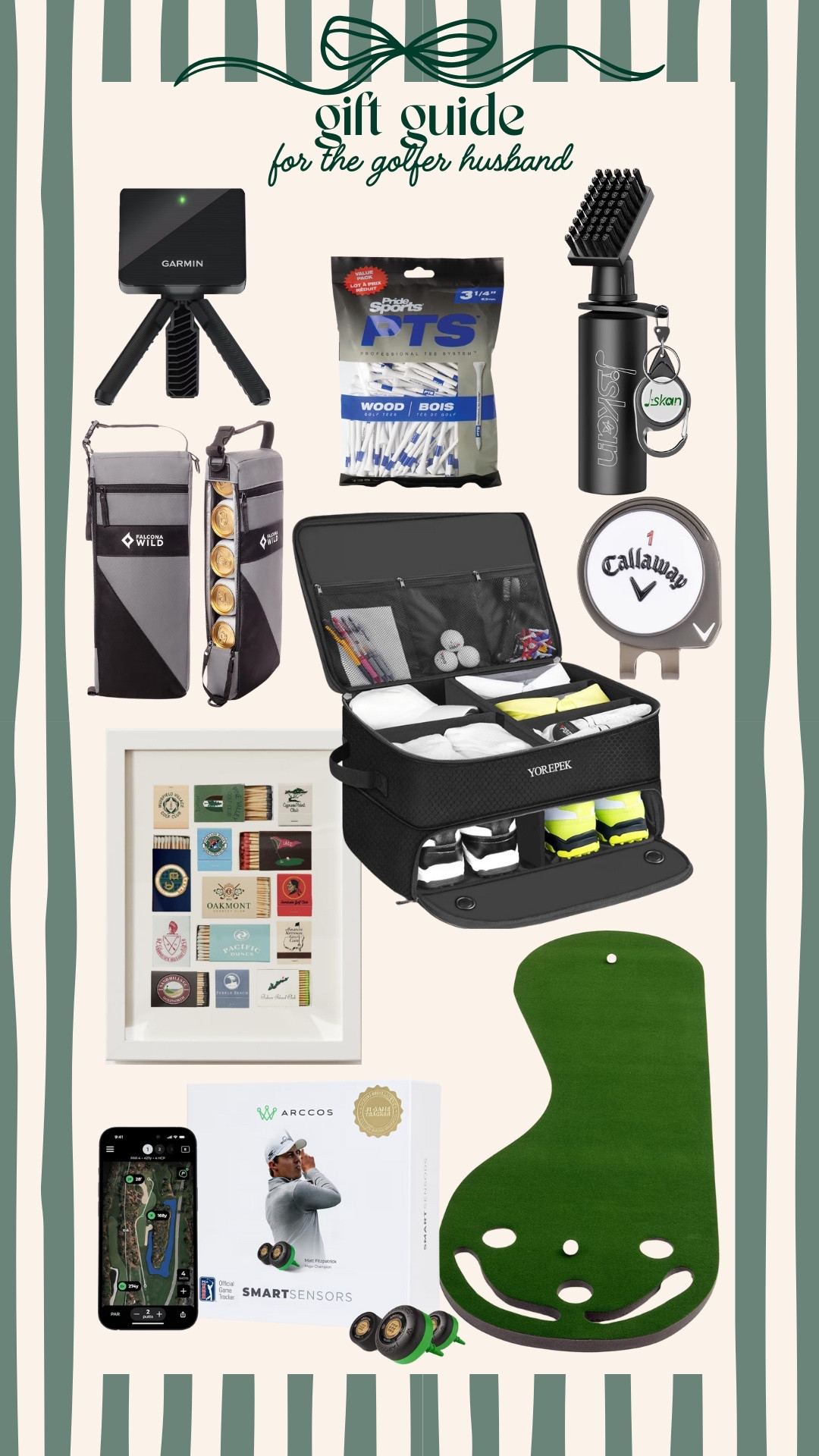 Gift ideas for the golfer husband!🎁⛳️

Gifts for him, gift for dad, gift for husband, golf, gift guide, Christmas gift 

#LTKHoliday #LTKMens #LTKGiftGuide