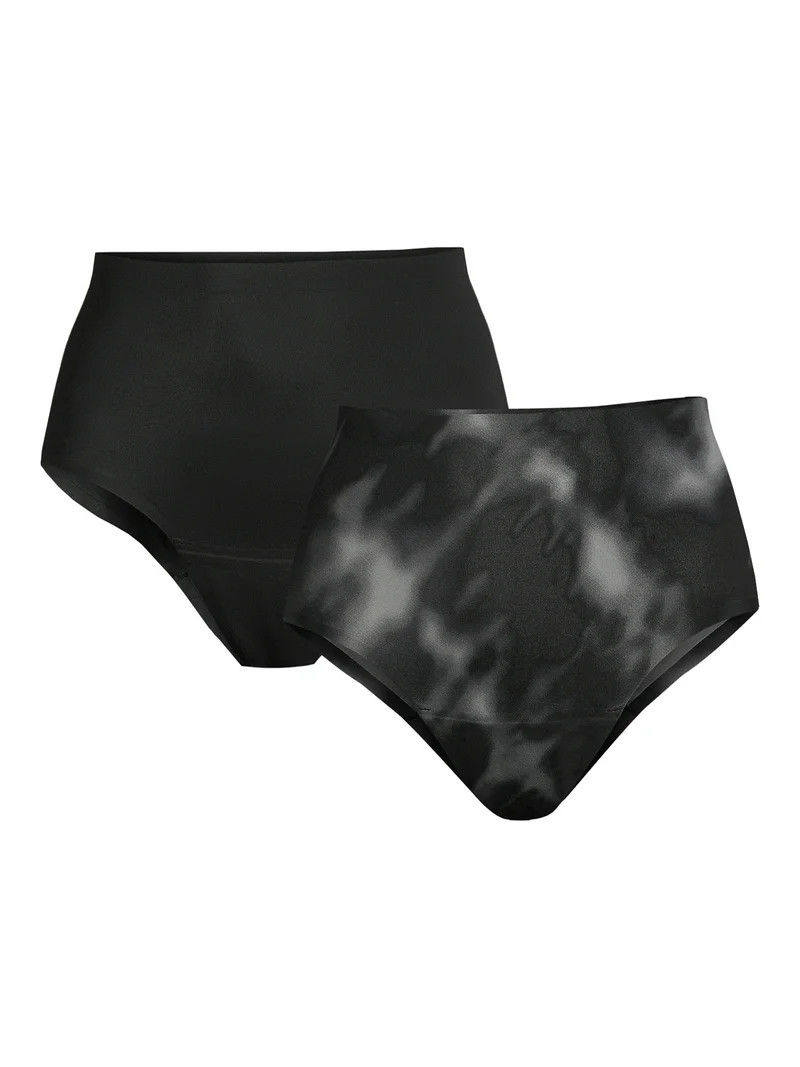 No Boundaries Women's Brief Period Panties, Super Absorbency, 2-Pack | Walmart (US)