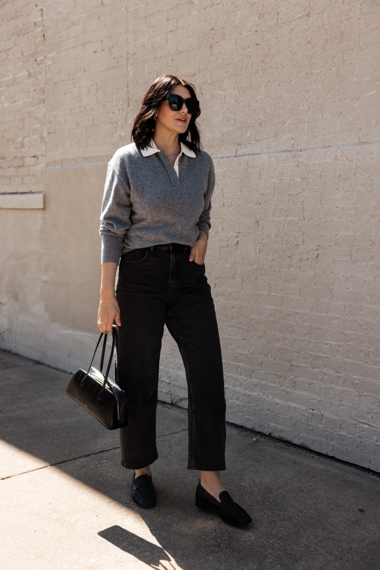 I love a polo for spring and this one from @jcrew is on sale! I'm in the medium it runs generously. 

I'm in the large of the jeans, but a medium would fit better! They run loose as well. (on sale at the end of this week!) 

 #LTKSpringSale #LTKootd