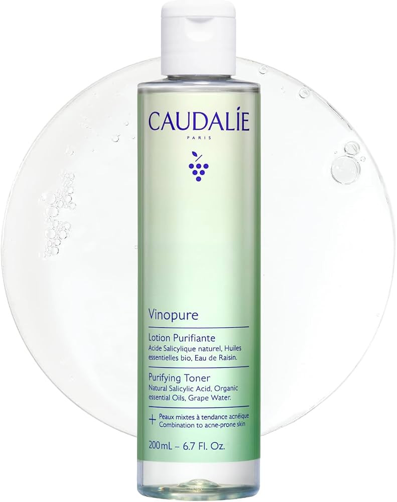 Caudalie Vinopure Salicylic Acid Pore Minimizing and Exfoliating Toner with Organic Rose Water | Amazon (US)