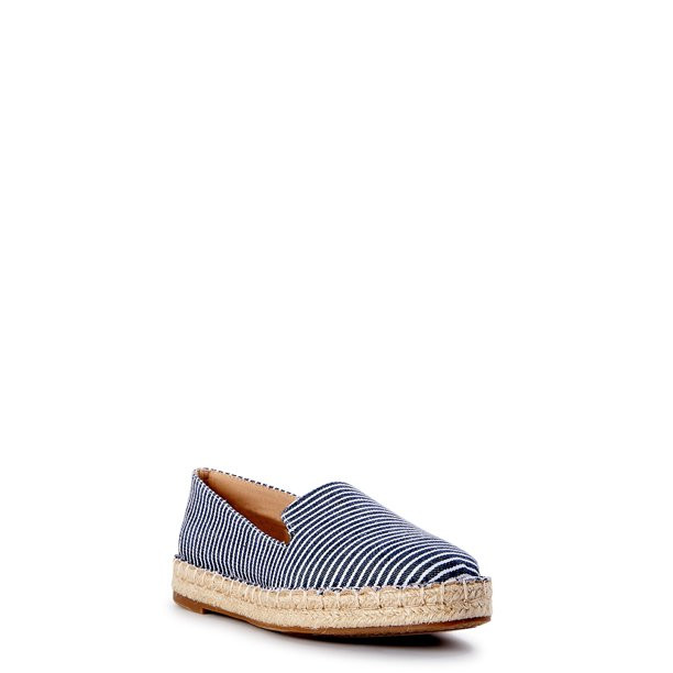 Time and Tru Women's Espadrille Flats (Wide Width Available) - Walmart.com | Walmart (US)