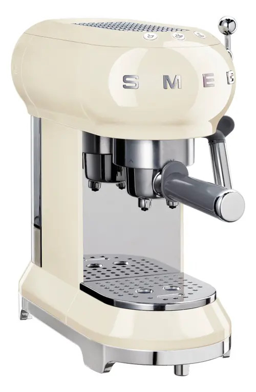 smeg '50s Retro Style Espresso Coffee Machine in Cream at Nordstrom | Nordstrom
