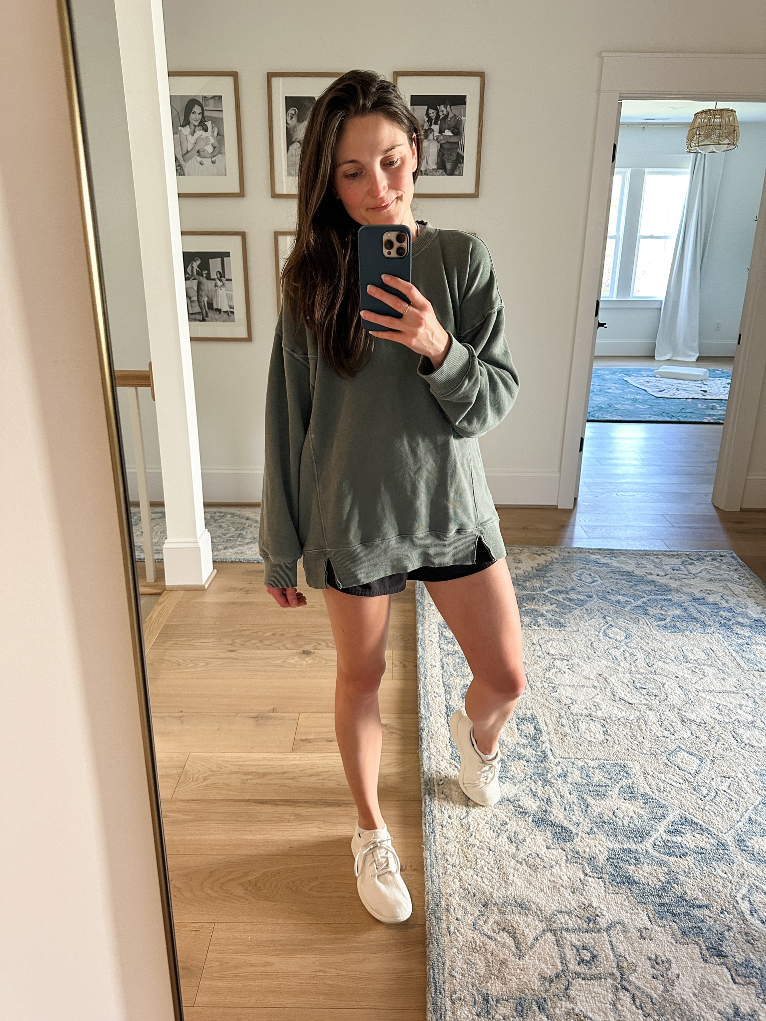 I’ve been wearing this Aerie sweatshirt on repeat lately. It’s so comfy! Might need to get it in another color. 🙈 

It has an oversized fit and I’m wearing a small for reference.

#LTKSeasonal #LTKfindsunder100