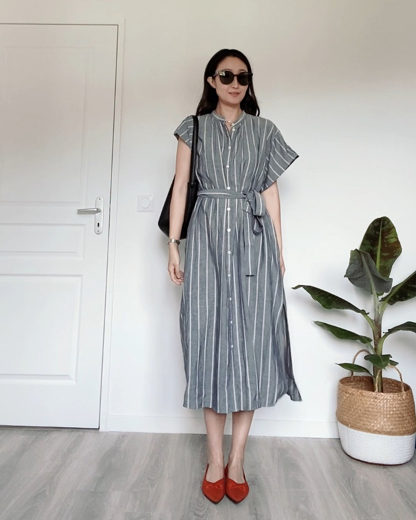 uniqlo很日式的亚麻衬衣裙！ 

#LTKworkwear #LTKover50style #LTKasia