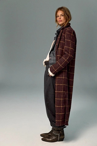 Hailey Tweed Duster | Free People (Global - UK&FR Excluded)