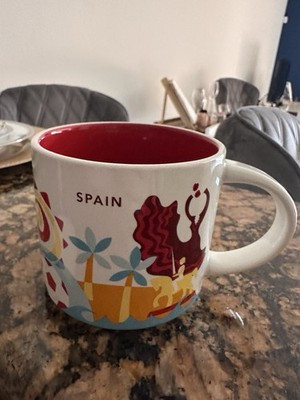 Starbucks SPAIN City Mug Cup You ARE HERE Series  14oz 2022 | eBay | eBay US