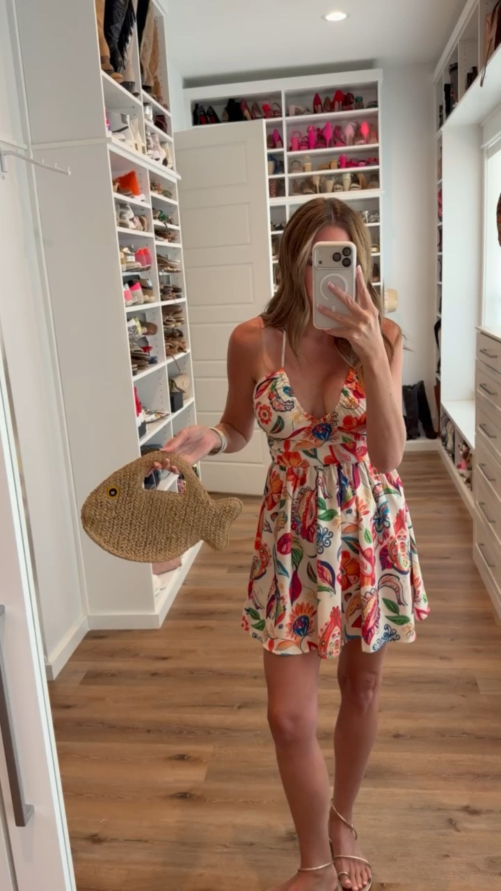 In a small dress, sandals, bag and accessories - fits tts.

#LTKgrwm #LTKootd #LTKSeasonal