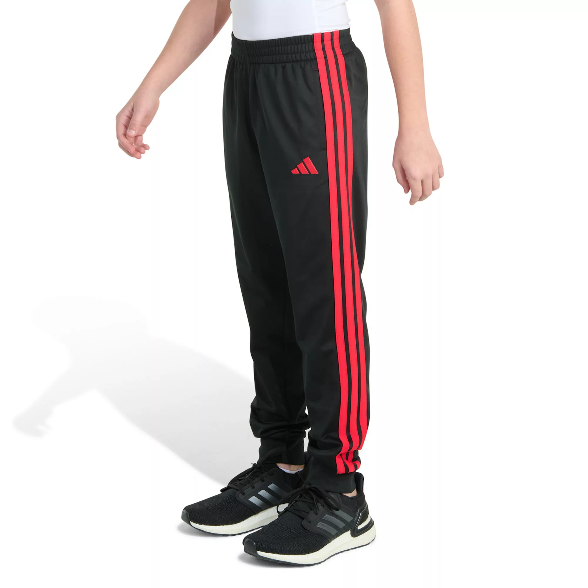 Boys 4-7 adidas Elastic Waistband 3-Stripe Tricot Joggers | Kohl's