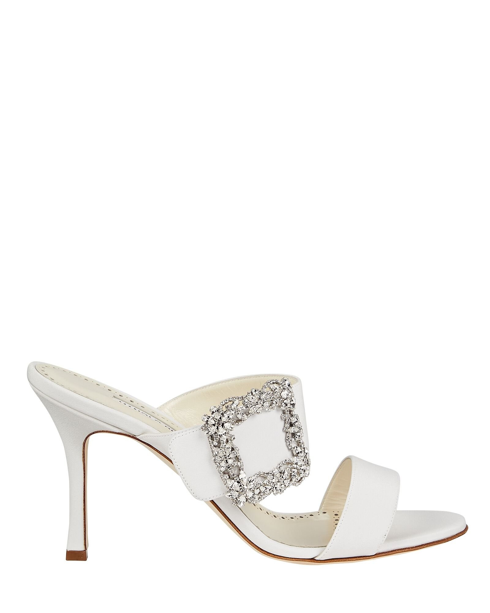 Gable Silk Buckle Slide Sandals | INTERMIX