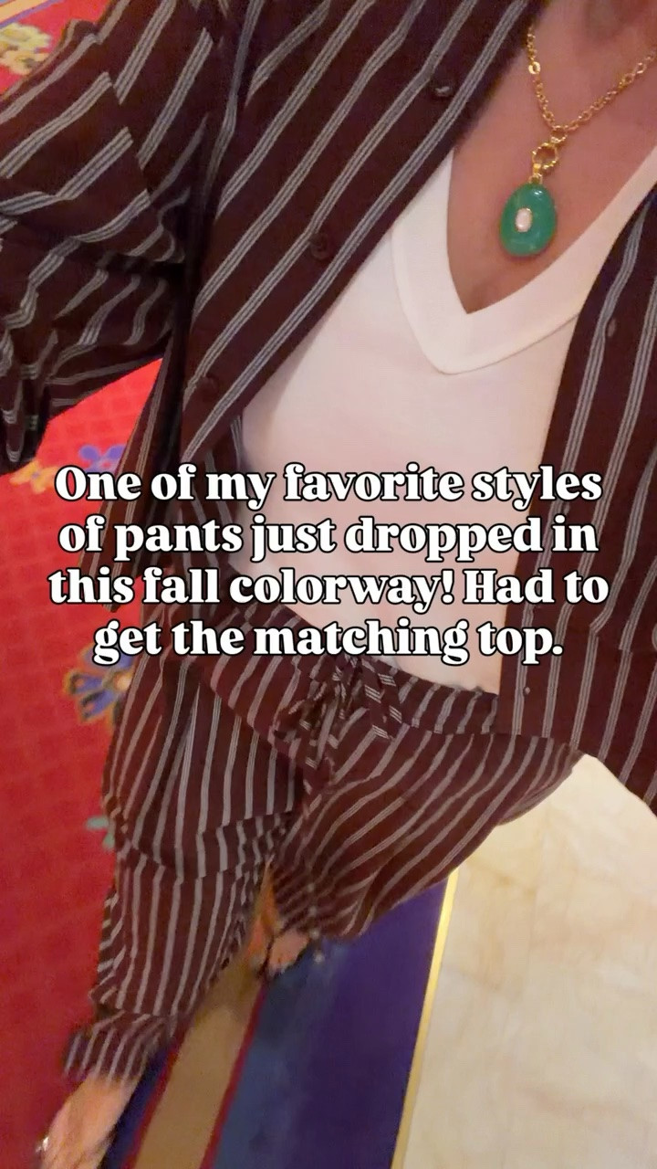 One of my favorite styles of pants just dropped in this fall colorway! Had to get the matching top! 

fall fashion, women’s fall fashion, fall outfit, matching set, fall, matching set, comfortable out ￼

#LTKootd