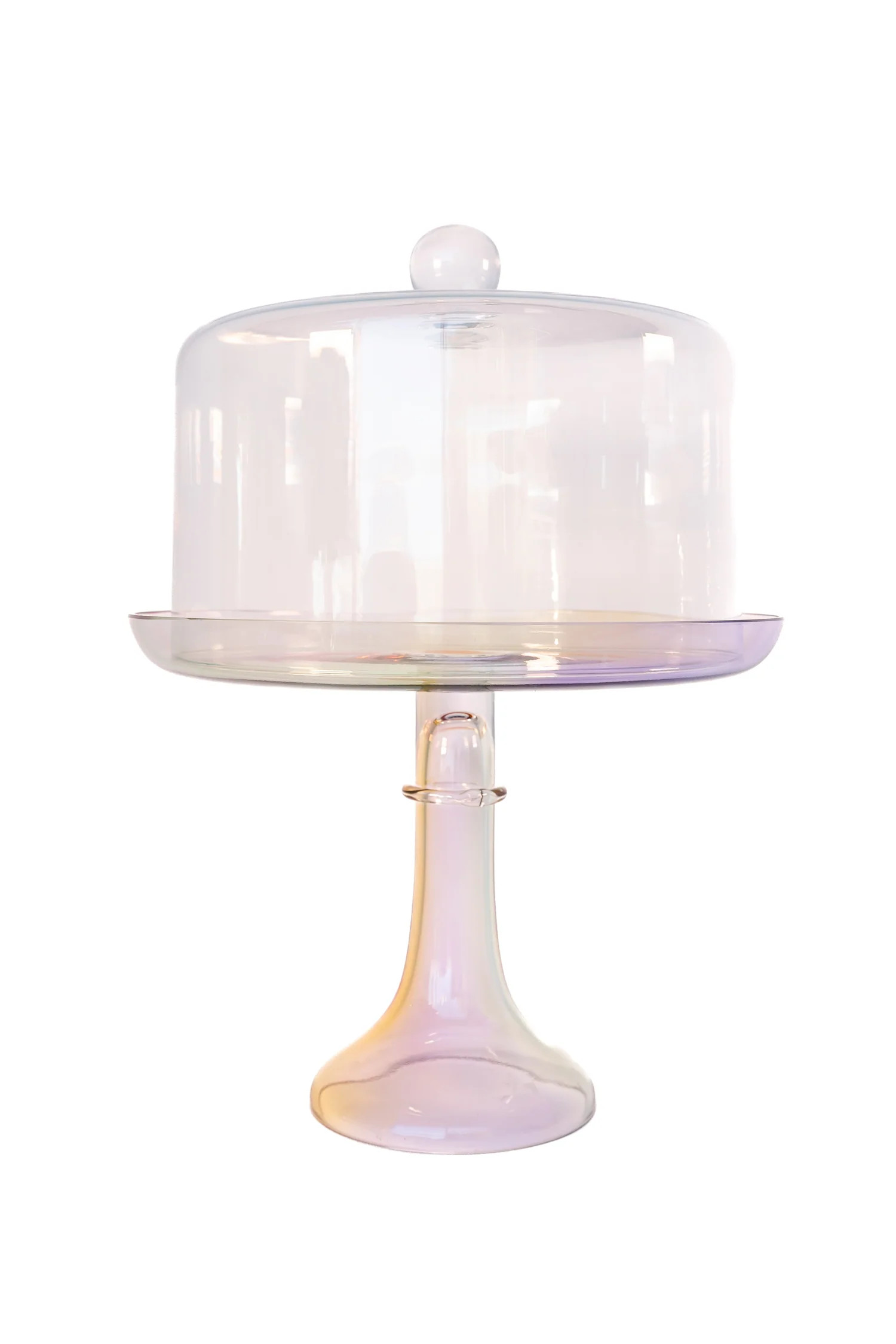 Estelle Cake Stand {Iridescent} | Estelle Colored Glass