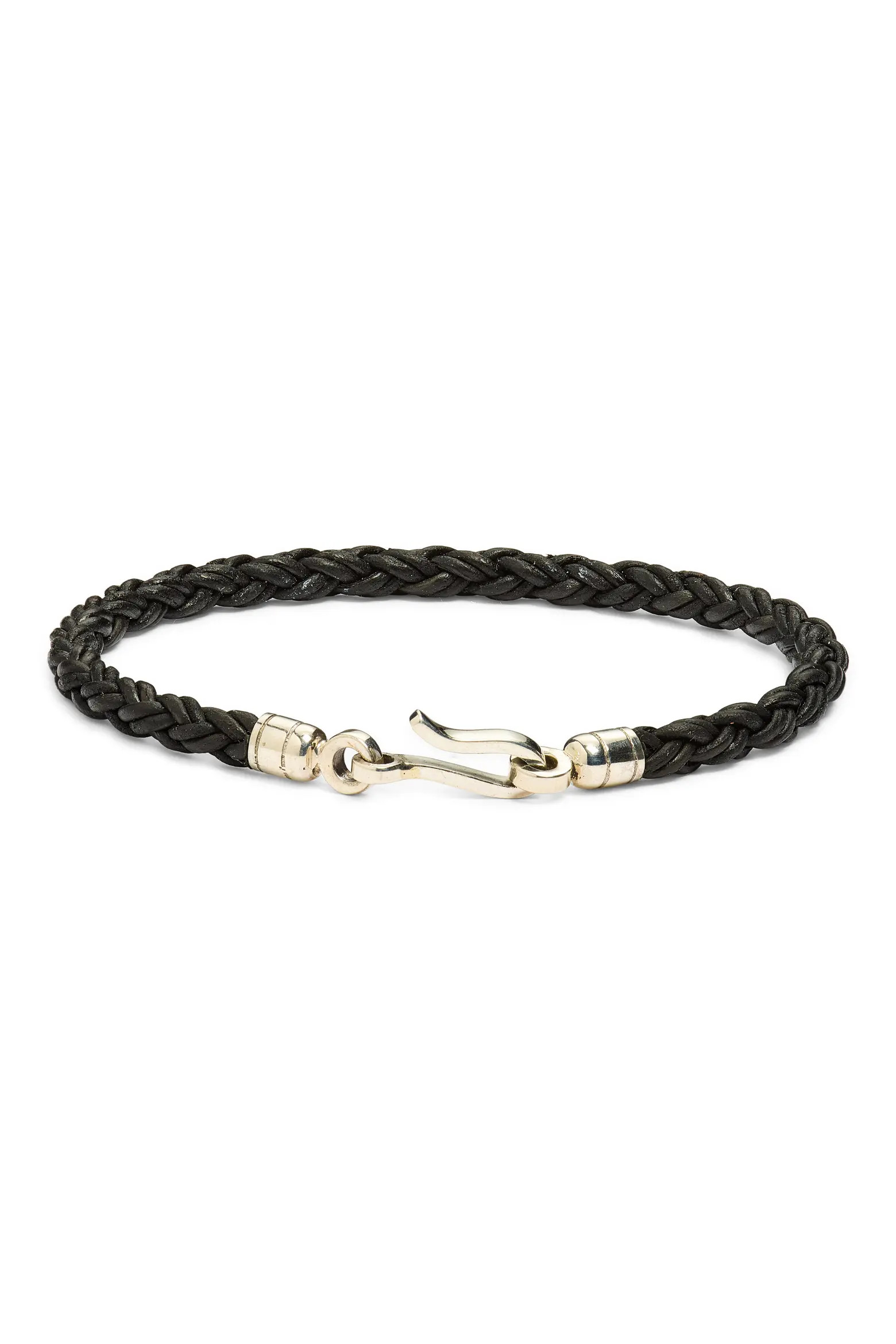 Twisted Braid Leather Bracelet (Men) | Nordstrom | Nordstrom