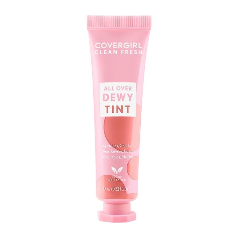 COVERGIRL Clean Fresh All Over Dewy Tint, Dreamy Pink 400, 0.33 fl oz | Walmart (US)